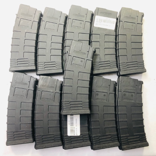 Lot of 11 new Tapco Galil/Golani 5.56mm NATO 30-round capacity black magazines