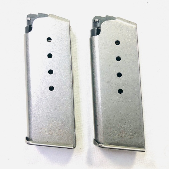 Lot of 2 new Kahr CM40 .40 S&W 5-round capacity magazines