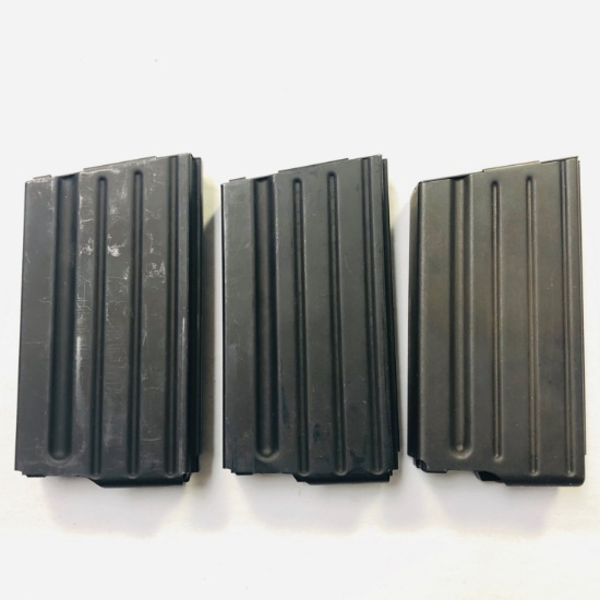 Lot of 3 new DPMS AR308 .308 Win 20-round capacity magazines