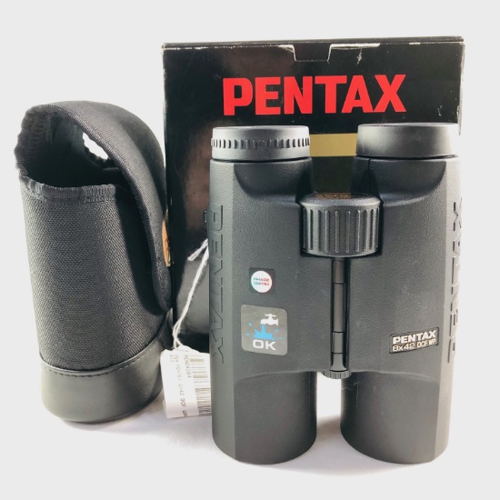 New-in-the-box Pentax 8x42 DCF WP binoculars