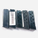 Lot of 5 new Beretta Bobcat .25 ACP 6-round capacity magazines