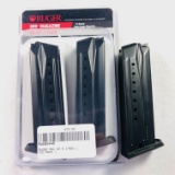 Lot of 3 new Ruger SR9 9mm 17-round capacity magazines