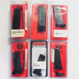 Lot of 6 new Ruger LC9 Extended 9mm 7-round capacity magazines