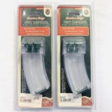 Lot of 2 new Shooters Ridge Compact Ruger .17HMR & .22WMR 25-round capacity magazines