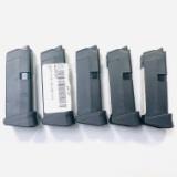 Lot of 7 new Glock G42 .380 ACP 6-round capacity extended magazines