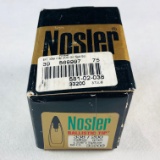 Lot of 2 new boxes of Nosler ballistic tip .338 cal, 200 grain bullets: 50 per box