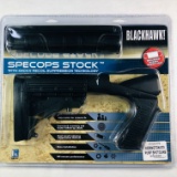 Lot of 2 new-in-the-box Blackhawk! Specops Remington 870 12 ga pump shotgun stock & forend