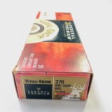 Lot of 20 rounds of new-in-the-box Federal Premium .270 Win Short Mag cal 130 gr rifle ammo