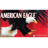 Lot of 200 rounds of new-in-the-box Federal American Eagle .223 Rem cal 55 gr FMJ rifle ammo