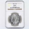 Certified 1881-O U.S. Morgan silver dollar
