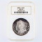 Certified 1878-S U.S. Morgan silver dollar