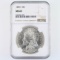 Certified 1892 U.S. Morgan silver dollar