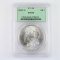Certified 1897-S U.S. Morgan silver dollar
