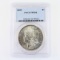 Certified 1899 U.S. Morgan silver dollar