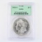 Certified 1900-S U.S. Morgan silver dollar