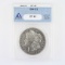 Certified 1904-S U.S. Morgan silver dollar