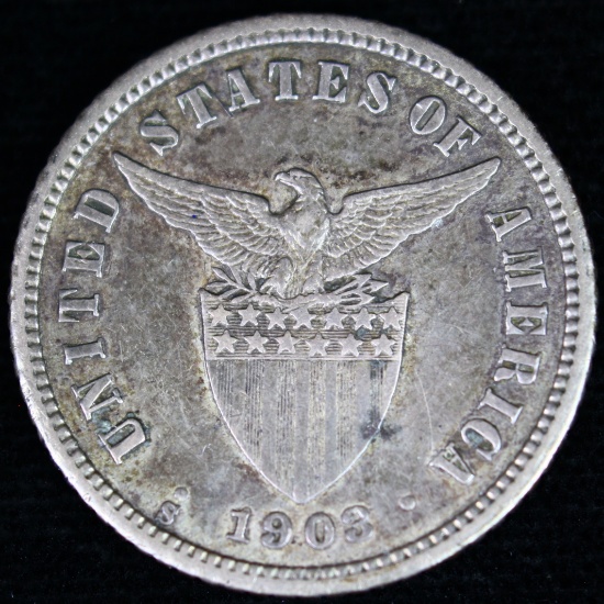1903-S Philippines 10 centavo