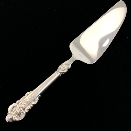Estate Wallace Grande Baroque sterling silver cheese knife