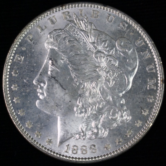 1888 U.S. Morgan silver dollar