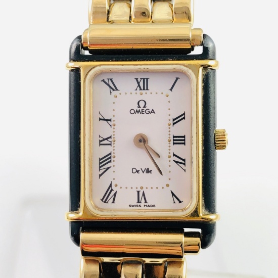 Authentic vintage Omega Deville wristwatch