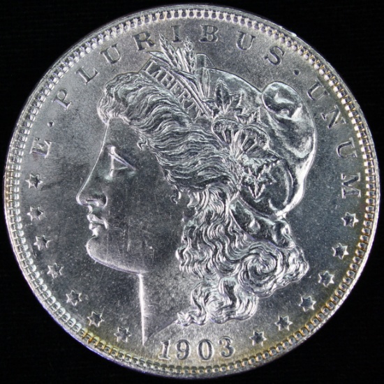 1903 U.S. Morgan silver dollar
