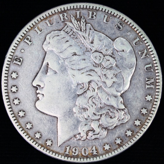 1904-S U.S. Morgan silver dollar
