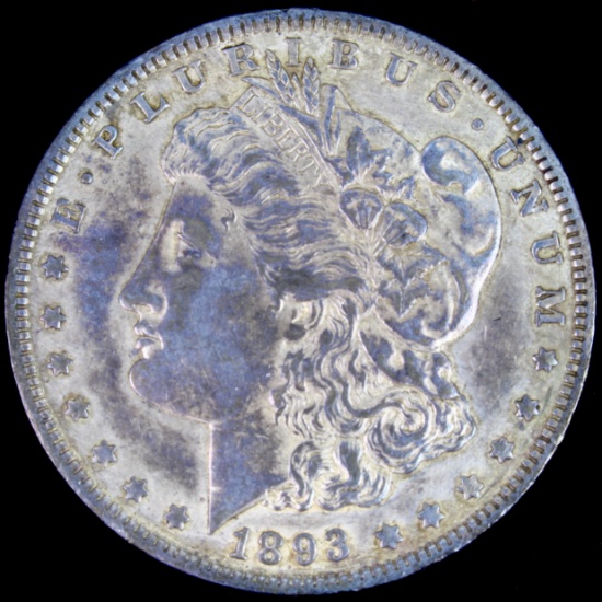 1893 U.S. Morgan silver dollar