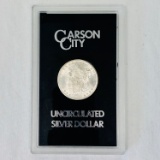 Certified 1884-CC GSA U.S. Morgan silver dollar