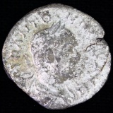 Ancient Roman silver denarius: Elagabalus (218-222 AD)