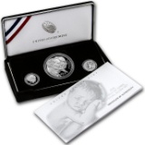 2015 U.S. proof 3-piece March of Dimes commemorative silver dollar & dime set