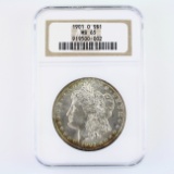 Certified 1901-O U.S. Morgan silver dollar