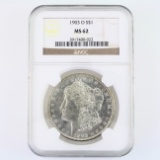 Certified 1903-O U.S. Morgan silver dollar