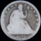 1877-CC U.S. seated Liberty half dollar