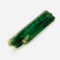Unmounted gemstone: 15.06 ct rough green tourmaline crystal