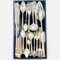 Vintage 110-piece set of Community silver-plated flatware