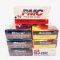 Lot of 350 rounds of boxed .380 ACP FMJ, TMJ & JHP ammo