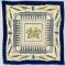 Authentic estate Francois De Reix silk scarf