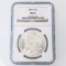 Certified 1884-O U.S. Morgan silver dollar