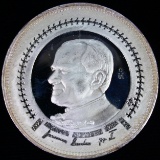 1979-Mo proof Mexico Pope John Paul II Antigua Basilica de Guadalupe commemorative round