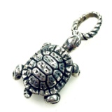 Estate David Yurman sterling silver Cable Collectible's tortoise pendant