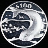 1992 proof Mexico silver commemorative 100 peso
