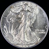 1942 U.S. walking Liberty half dollar