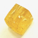 Unmounted gemstone: 8.44 ct rough golden tourmaline crystal