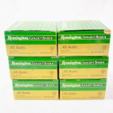 Lot of 150 rounds of boxed Remington Golden Saber .45 ACP 230 grain JHP ammo