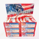 Lot of 140 rounds of boxed Hornady American Whitetail .308 Win 150 grain InterLock ammo