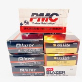 Lot of 350 rounds of boxed .380 ACP FMJ, TMJ & JHP ammo