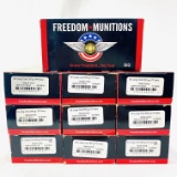 Lot of 500 rounds of boxed Freedom Munitions 45 LC 255 grain FP ammo