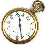 Circa 1912 21-jewel E. Howard Watch Co. series 10 lever-set hinged-movement open-face pocket watch