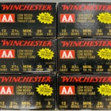 Lot of 150 rounds of boxed Winchester AA 12 ga 8 shot target ammo