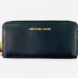 Authentic estate Michael Kors leather wallet